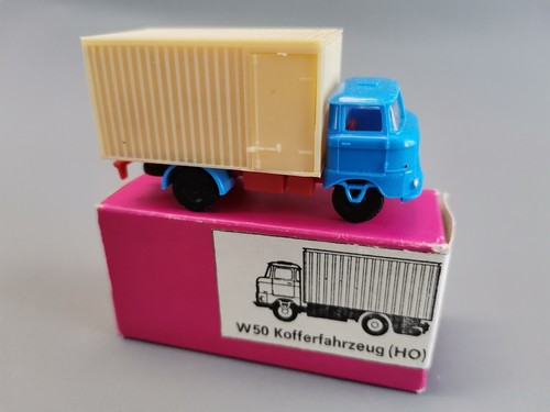W50 lkw kofferfahrzeug 87 - h0, 1:87